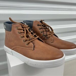 Nautica Brown and White Men's Shoes